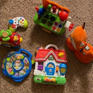 Various toddler toys.